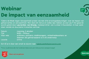 Specsavers & Leger des Heils over <strong>'De impact van eenzaamheid'</strong>