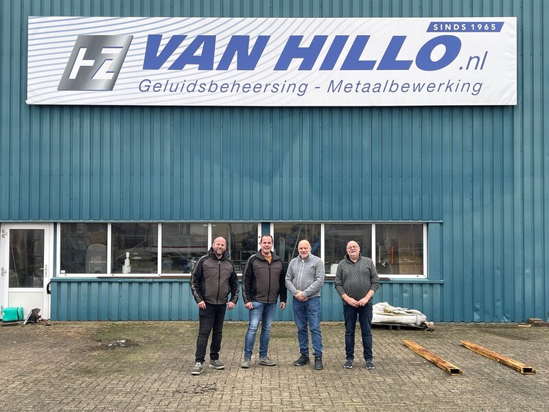 Bromedo Metaal neemt activiteiten Van Hillo Geluidsbeheersing over