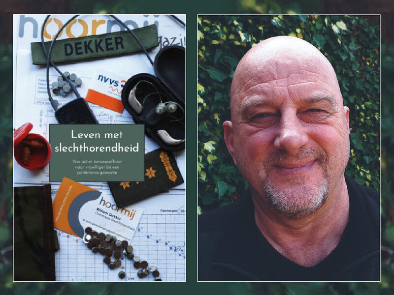 Gepensioneerd landmacht kolonel schrijft boek over gehoorverlies
