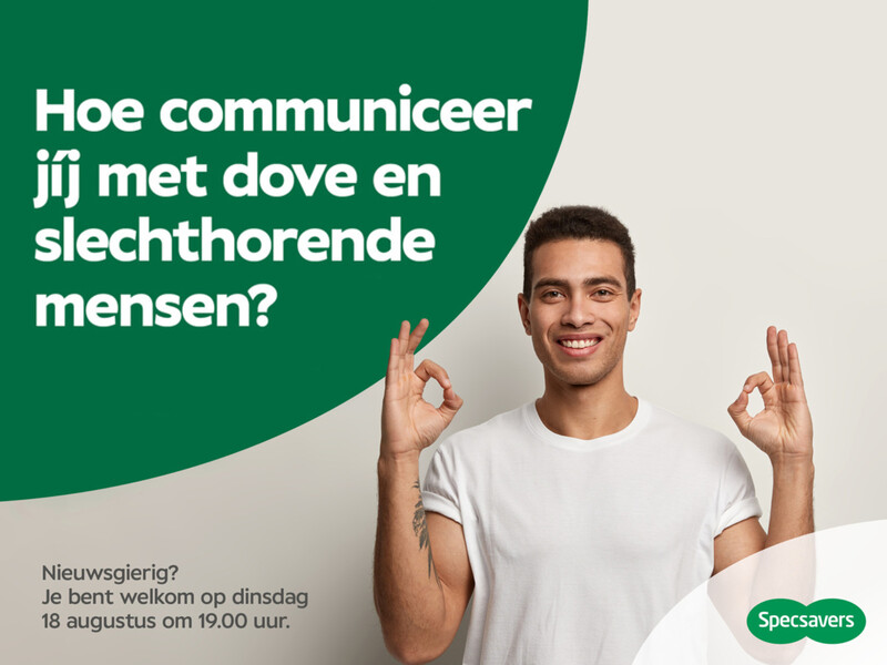 In gesprek: communiceren met dove en slechthorende mensen
