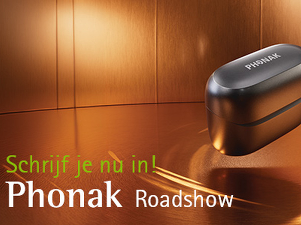 Schrijf je nu in voor
de Phonak Roadshow